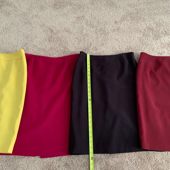 BUNDLE: 4 Name Brand Pencil Skirts - Size 4 - Picture 8 of 9